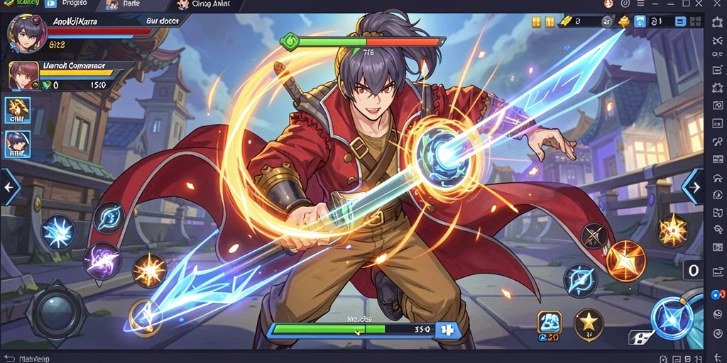 2757 - Screenshot menunjukkan momen seru dalam mode multiplayer yang interaktif.